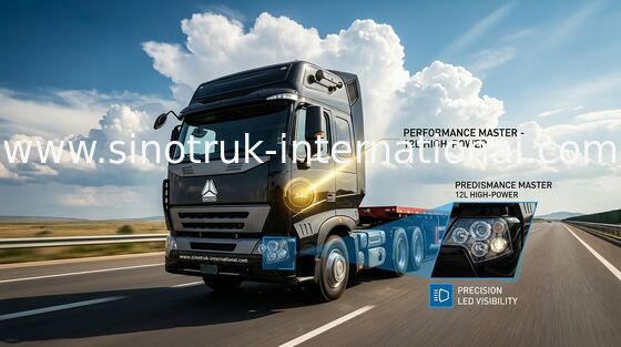 Φορτηγό RHD 6X4 Euro2 380HP ZZ4257N3247N1B τρακτέρ SINOTRUK HOWO A7