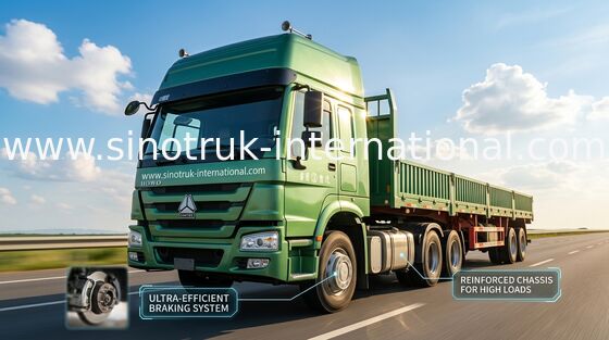 Φορτηγό SINOTRUK HOWO RHD 6X4 Euro2 420HP ZZ4257V3241W τρακτέρ