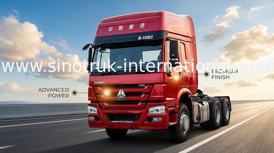 Φορτηγό SINOTRUK HOWO RHD 6X4 Euro2 380HP ZZ4257S3241W τρακτέρ