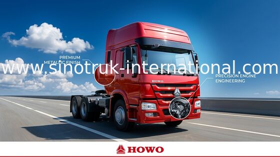 Φορτηγό RHD 6X4 Euro2 420HP ZZ4257V3241W τρακτέρ SINOTRUK HOWO