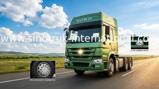 Φορτηγό LHD 6X4 Euro2 420HP ZZ4257V3241W τρακτέρ SINOTRUK HOWO