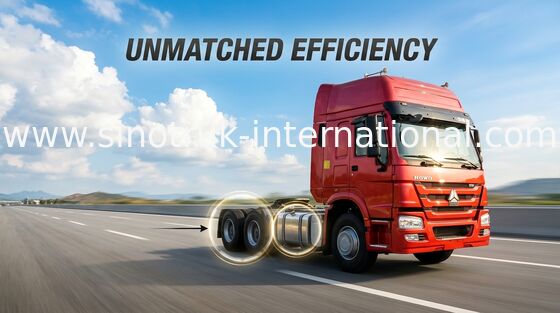 Φορτηγό RHD 6X4 Euro2 420HP ZZ4257V3241V τρακτέρ SINOTRUK HOWO