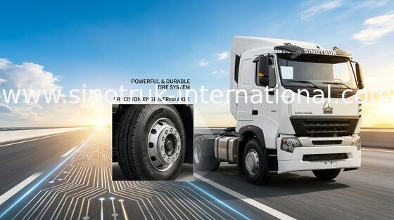 Φορτηγό LHD 4X2 Euro2 336HP ZZ4187N3517N1B τρακτέρ SINOTRUK HOWO A7