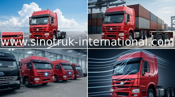 Φορτηγό SINOTRUK HOWO LHD 6X4 Euro2 420HP ZZ4257V3241W τρακτέρ