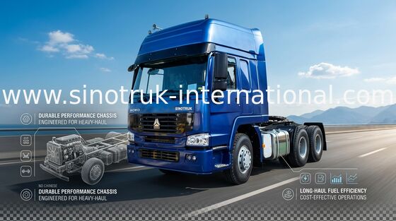 Φορτηγό LHD 6X4 Euro2 371HP ZZ4257S3241W τρακτέρ SINOTRUK HOWO
