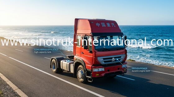 Χρυσός πρίγκηπας LHD 6X4 Euro2 336HP ZZ4251N3241W φορτηγών SINOTRUK τρακτέρ