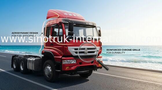 SINOTRUK χρυσό φορτηγό 6X4 Euro2 336HP 25Tons ZZ4251N3241W τρακτέρ πριγκήπων