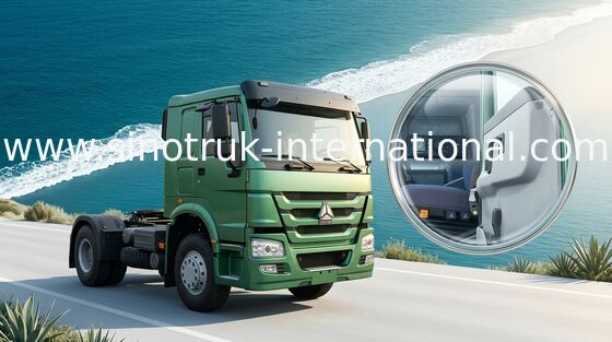 Φορτηγό LHD 4X2 Euro2 290HP ZZ4187M3511V τρακτέρ SINOTRUK HOWO