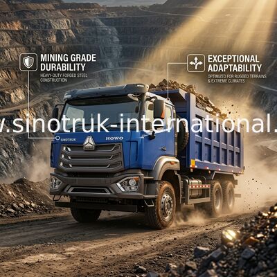 Τρακ SINOTRUK HOHAN 371HP 10 τροχών LHD 40 τόνων 20-30CBM ZZ3317N356JB1