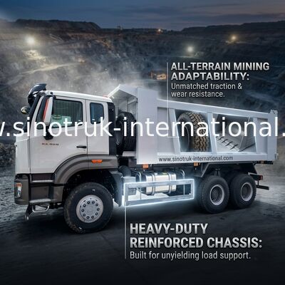 Tipper Howo Sinotruk φορτηγό απορρίψεων νέο NX 10Wheels 400Hp 6 μεταλλεία × 4