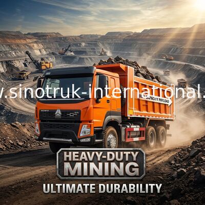 SINOTRUK ΠΟΡΤΟΚΑΛΙΑ TIPPER HOWO 371HP 6X4 ΦΌΡΤΩΣΗ ΦΟΡΤΗΓΏΝ ΑΠΟΡΡΊΨΕΩΝ 30T