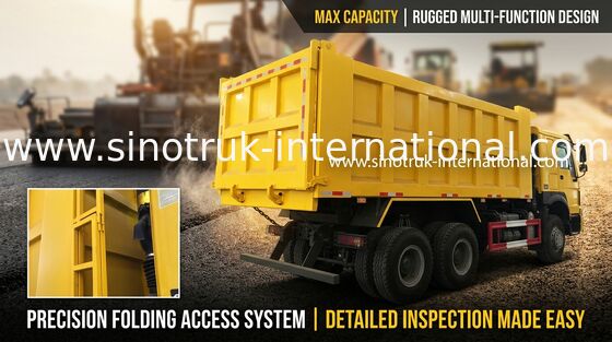 Ευρο- 2 Tipper 6x4 Sinotruk HOWO φορτηγό απορρίψεων/τεράστιο φορτηγό απορρίψεων 30-40 τόνοι