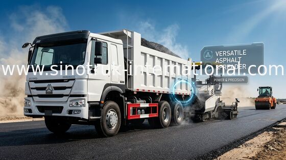 Φορτηγό απορρίψεων SINOTRUK HOWO 6x4 371HP LHD ZZ3257N4147W