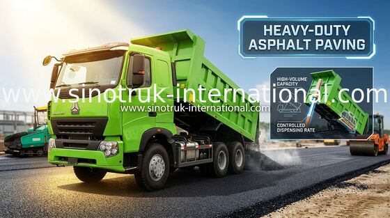 Φορτηγό απορρίψεων SINOTRUK HOWO 6x4 371HP RHD ZZ3257N3847N1