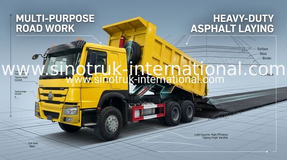 Χαμηλό Tipper κατανάλωσης καυσίμων φορτηγό απορρίψεων για τη εξορυκτική βιομηχανία/την κατασκευή