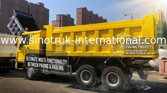 Tipper SINOTRUK HOWO 6x4 LHD χρησιμοποίηση μεταλλείας φορτηγών απορρίψεων 336HP