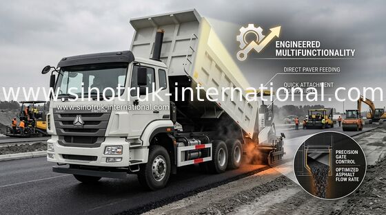 Tipper SINOTRUK HOHAN βαρέων καθηκόντων φορτηγό απορρίψεων ZZ3255N3846B1 για τη εξορυκτική βιομηχανία