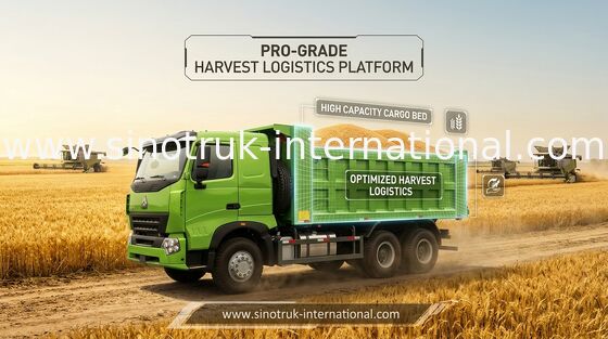 30 - 40 τόνοι RHD 10 Tipper ροδών φορτηγό απορρίψεων SINOTRUK HOWO A7 για την κατασκευή