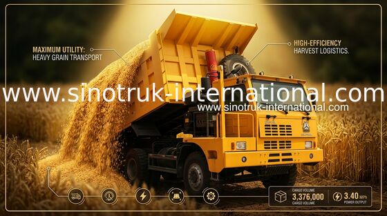 6X4 Tipper μεταλλείας LHD φορτηγό απορρίψεων 371HP 70 τόνοι SINOTRUK HOWO για τη εξορυκτική βιομηχανία