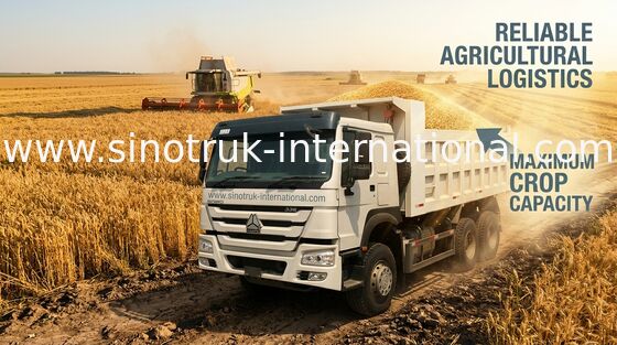 Υδραυλική Tipper οδήγησης απόρριψη φορτηγό απορρίψεων φορτηγών/δέκα πολυάσχολος για τις αποβάθρες 25000 κλ