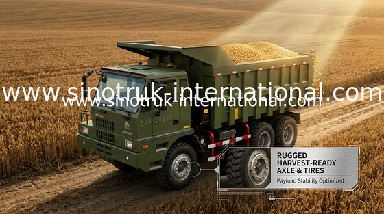 Υψηλό Tipper ικανότητας φόρτωσης φορτηγό μεταλλείας φορτηγών απορρίψεων SINOTRUK HOWO70 6X4
