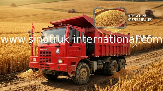 Tipper μηχανών D12.42 420HP φορτηγό απορρίψεων, φορτηγό απορρίψεων δέκα πολυασχόλων 6X4