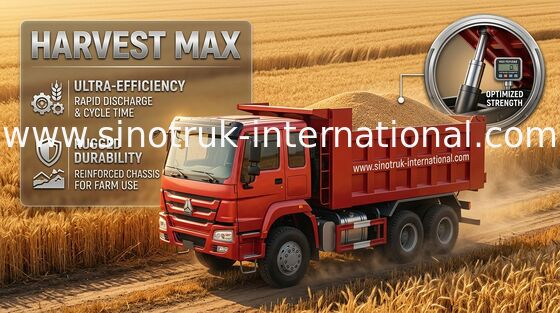 Tipper χρυσός πρίγκηπας 6X4 336HP LHD 25tons ZZ3251N3641W φορτηγών απορρίψεων SINOTRUK