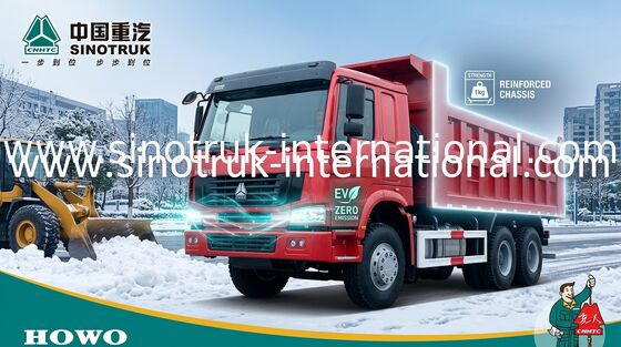 Tipper SINOTRUK HOWO φορτηγό απορρίψεων 371HP 8X4 LHD 31tons 20-30CBM ZZ3317N3567W
