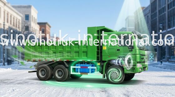 Tipper SINOTRUK HOWO φορτηγό απορρίψεων 290HP 6X4 LHD 25tons 10-25CBM ZZ3257M2947A