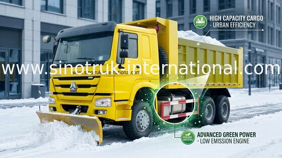 Φορτηγό απορρίψεων SINOTRUK HOWO 290HP 6X4 LHD 25-40tons 10-25CBM ZZ3257M2947A