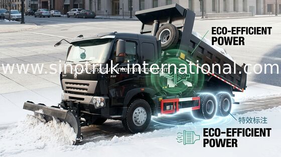 Tipper φορτηγό απορρίψεων SINOTRUK HOWO A7 371HP 10 ρόδες 25tons ZZ3257N3647N1