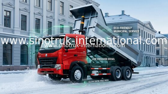 Tipper φορτηγό απορρίψεων SINOTRUK HOWO A7 6X4 25-40tons ZZ3257N3847N1