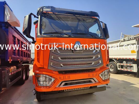 SINOTRUK HOWO-NX 6X4 φορτηγό απορριμμάτων με κατεβάστρα με κινητήρα 371HP για 30-40 τόνους χωρητικότητας φορτίου και υψηλής απόδοσης μεταφοράς