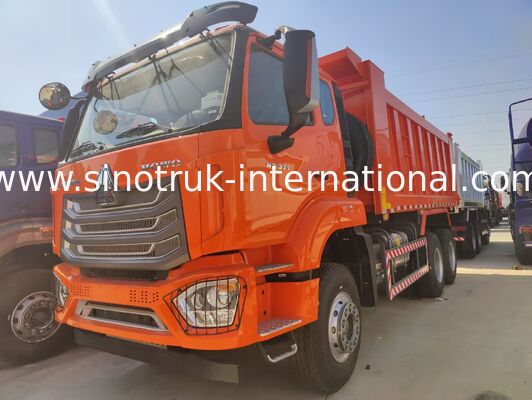 SINOTRUK HOWO-NX 6X4 φορτηγό απορριμμάτων με κατεβάστρα με κινητήρα 371HP για 30-40 τόνους χωρητικότητας φορτίου και υψηλής απόδοσης μεταφοράς
