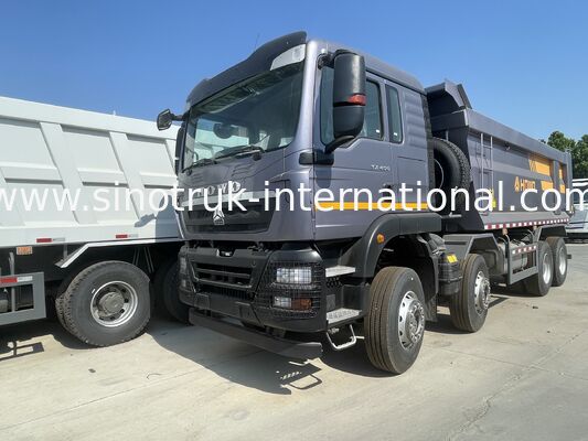 SINOTRUK TX μοντέλο 400HP 8X4 κατεβάστρα φορτηγό κατασκευής Front Lifting Προσαρμογή πελατών