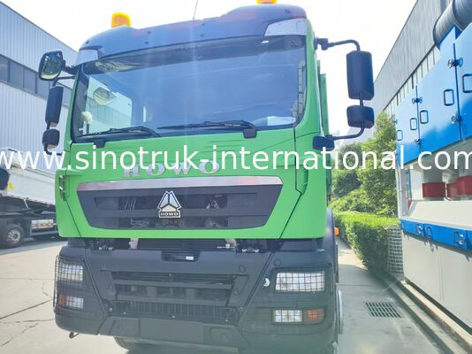 Φαρμακευτική μονάδα HOWO TX 371HP 6X4 Μεσαίο φορτωτικό φορτηγό, χωρητικότητα φορτίου 40-60 τόνων, κιβώτιο φορτίου 20CBM, διπλός πίσω άξονας 16 τόνων, ενιαίο μπροστινό άξονα 9,5 τόνων, ελαστικά 13R22,5.