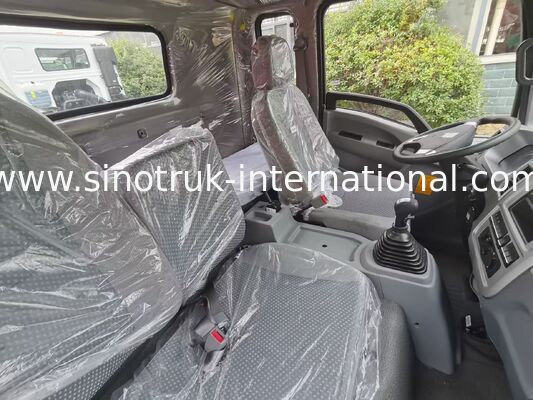 HOWO 140HP Left-Hand Drive Cargo Truck Chassis with 8-12tons Load Capacity