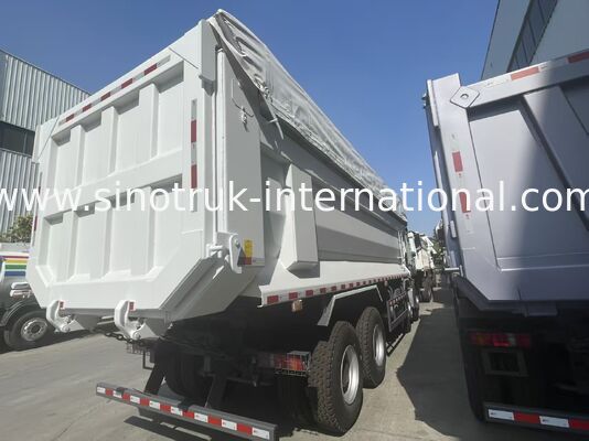 Ανατρεπόμενο φορτηγό HOWO-NX με κινητήρα Weichai 380 ίππων, ηλεκτρικό μουσαμά και βαρέως τύπου κιβώτιο φορτίου από μαγγάνιο