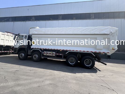 SINOTRUK HOWO NX Cab Tipper Dump Truck 380HP 6X4 Ένα προειδοποιητικό φως με μια σανίδα