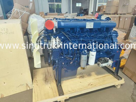 WEICHAI 460HP Euro III κινητήρας ντίζελ υψηλή ροπή και χαμηλή συντήρηση