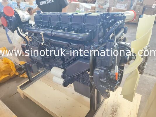 WEICHAI 460HP Euro III κινητήρας ντίζελ υψηλή ροπή και χαμηλή συντήρηση