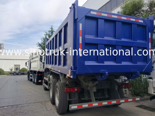 Ανατρεπόμενο φορτηγό HOWO-NX με κινητήρα SINOTRUK 371 ίππων, ηλεκτρικό μουσαμά και βαρέως τύπου κιβώτιο φορτίου από μαγγάνιο