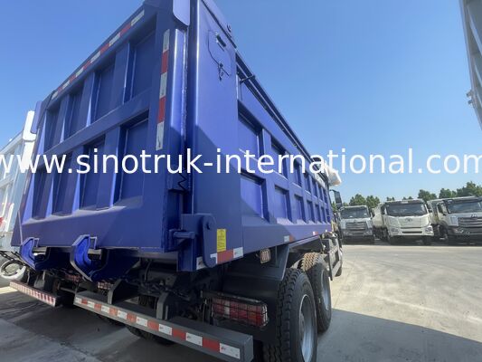 Ανατρεπόμενο φορτηγό HOWO-NX με κινητήρα SINOTRUK 371 ίππων, ηλεκτρικό μουσαμά και βαρέως τύπου κιβώτιο φορτίου από μαγγάνιο