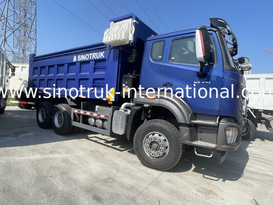 Ανατρεπόμενο φορτηγό HOWO-NX με κινητήρα SINOTRUK 371 ίππων, ηλεκτρικό μουσαμά και βαρέως τύπου κιβώτιο φορτίου από μαγγάνιο