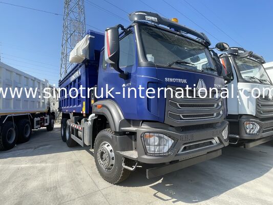 Ανατρεπόμενο φορτηγό HOWO-NX με κινητήρα SINOTRUK 371 ίππων, ηλεκτρικό μουσαμά και βαρέως τύπου κιβώτιο φορτίου από μαγγάνιο