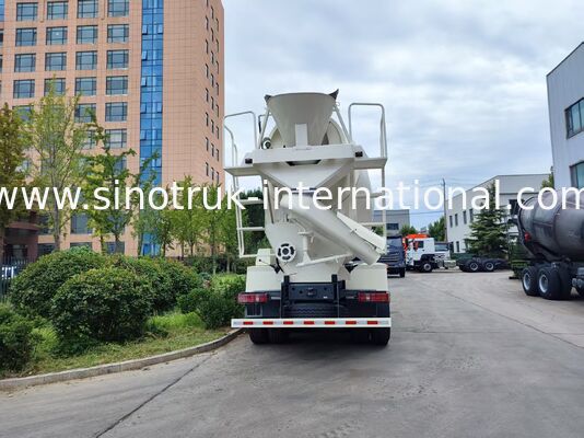 Heavy Duty HOWO 8x4 16m3 Concrete Mixer Lorry 371HP Engine PMP Speed ​​Reducer For Construction