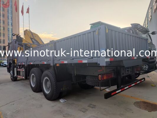 SINOTRUK HOWO Truck Mounted Crane with XCMG SQ5ZK3Q Knuckle Boom