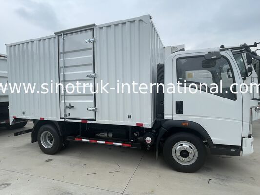 SINOTRUK HOWO Φορτηγό Van Υψηλής Ασφάλειας 10-15 Τόνων Ευρυγώνιος Καθρέπτης Οπισθοπορείας Λευκός