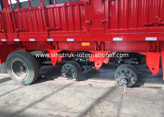 SINOTRUK επίπεδο φορτηγό ρυμουλκών κρεβατιών ημι για το μαζικό φορτίο εμπορευματοκιβωτίων μεταφορών
