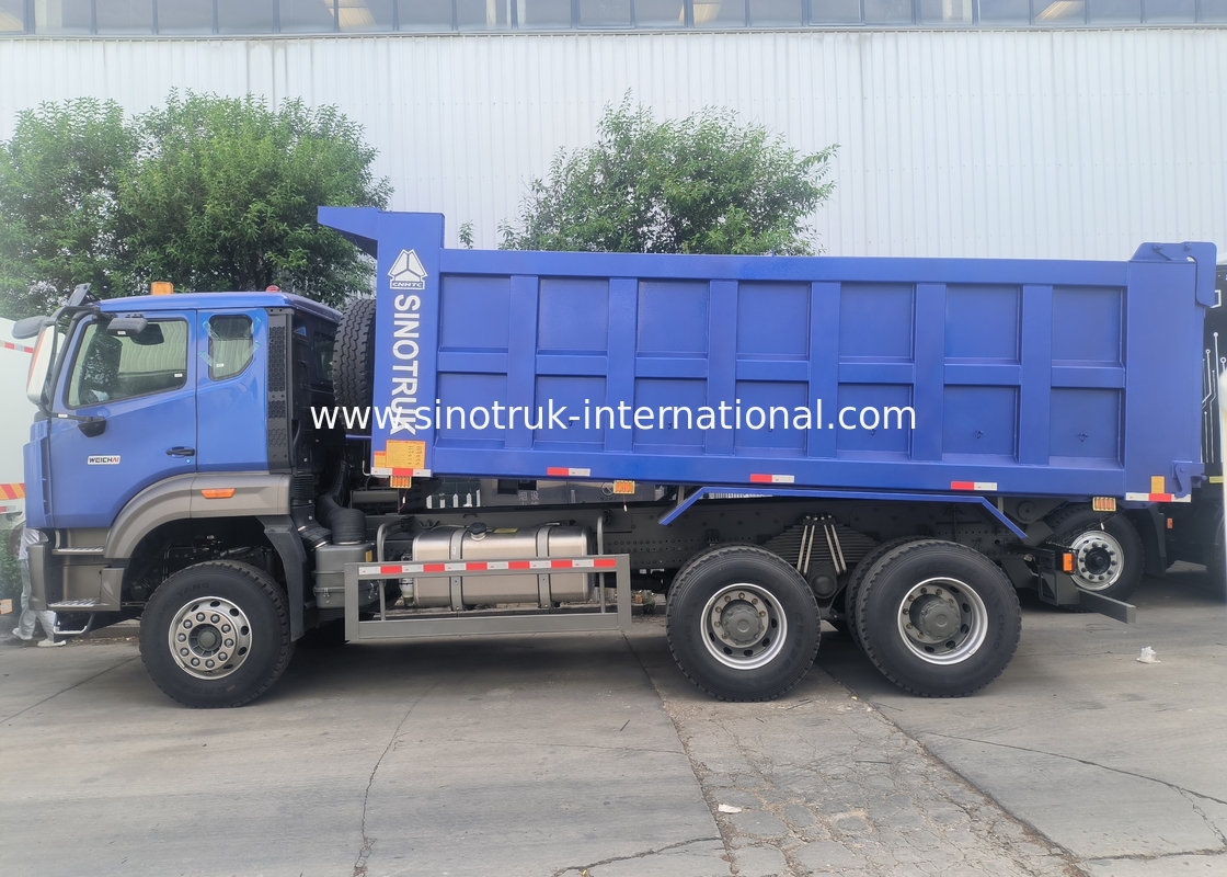 Σινοτρούκ Χόου Τριππερ Ντάμπ Τράκ Nx 6 × 4 Rhd 10 τροχών H77L Καμπίνα Euro 2